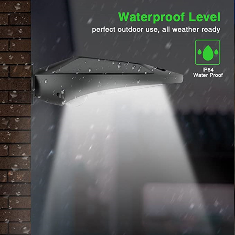 Home Security Yard Sensors - Solar Power PIR lampu dinding Sensor