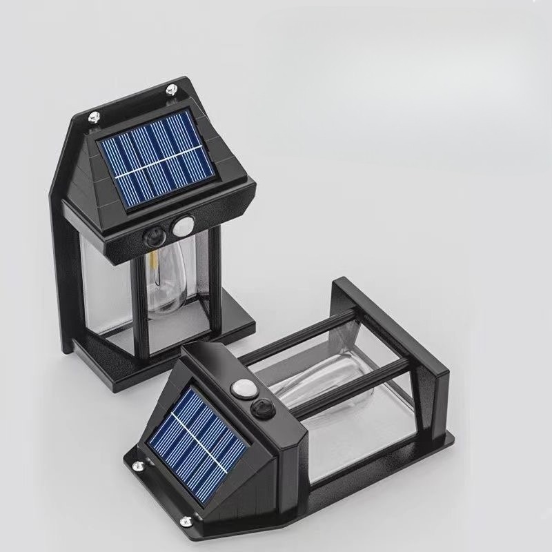 Home Security Yard Sensors - Lampu Dinding Tenaga Surya Luar Ruangan