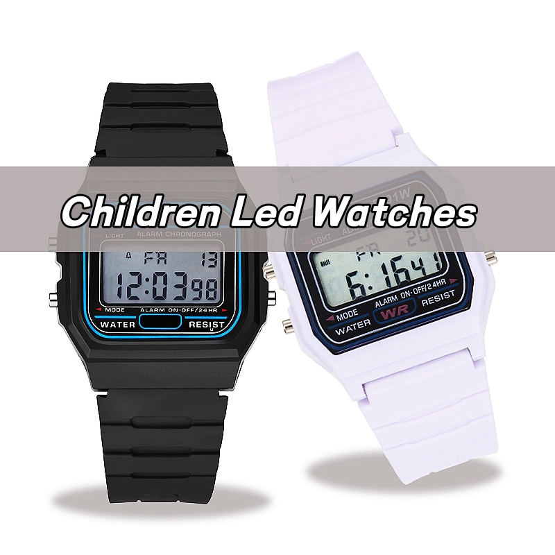 Home Security Electronics - Jam Tangan Digital LED Olahraga Anak-anak