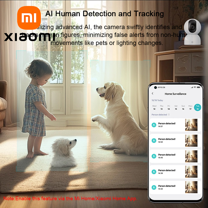 Home Security Camera Xiaomi Mi 360 - Kamera Wifi Cerdas Keamanan Rumah XIAOMI