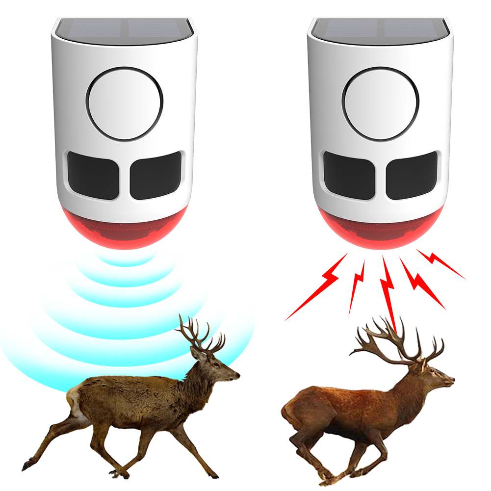 Home Security Yard Sensors - Alarm Sensor Gerak Luar Ruangan Tenaga