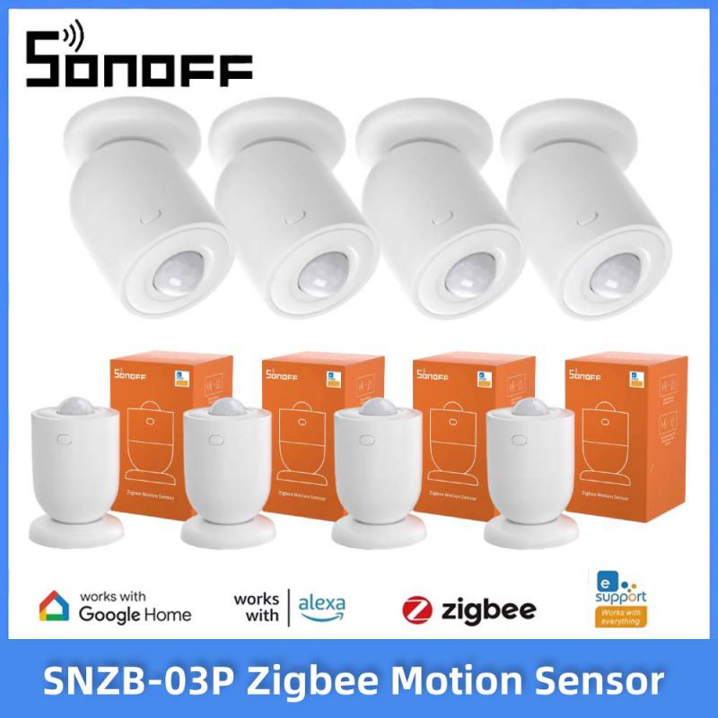 Home Security App - SONOFF SNZB-03P Zigbee Sensor Gerak Keamanan