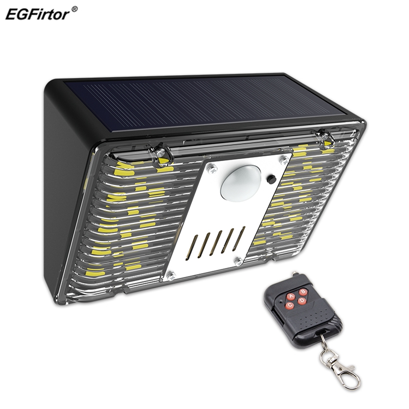 Home Security Yard Sensors - EGFirtor lampu Alarm lampu surya, Remote