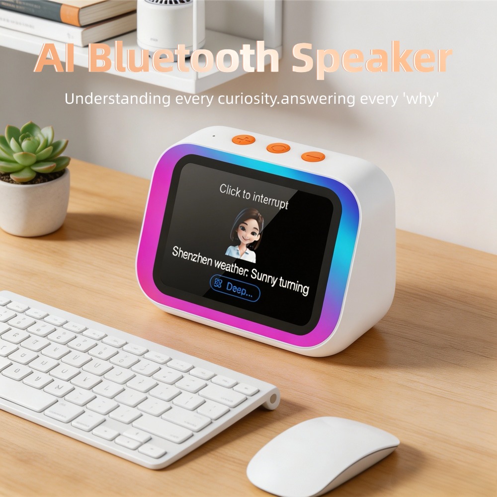 Home Security Electronics - Speaker Bluetooth AI 5.4 Asisten suara