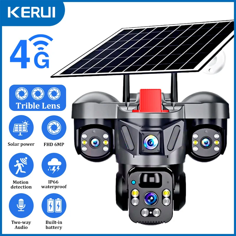 Home Security Packages - KERUI V380 Pro Luar Ruangan PTZ
