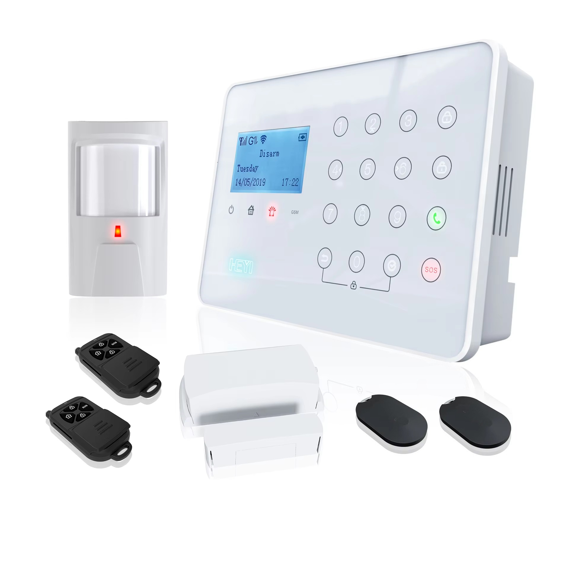 Home Security Alarm System - Sistem Alarm Sistem Keamanan Nirkabel untuk