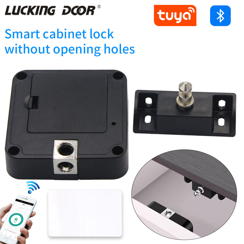 Home Security Electronics - Kunci kabinet tersembunyi Tuya, Laci RFID,