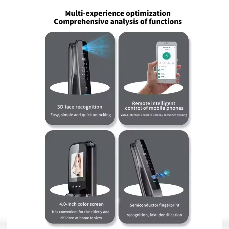 Kunci Pintu Pintar HX5 Pengena - Home Security Doors ulasan dan harga