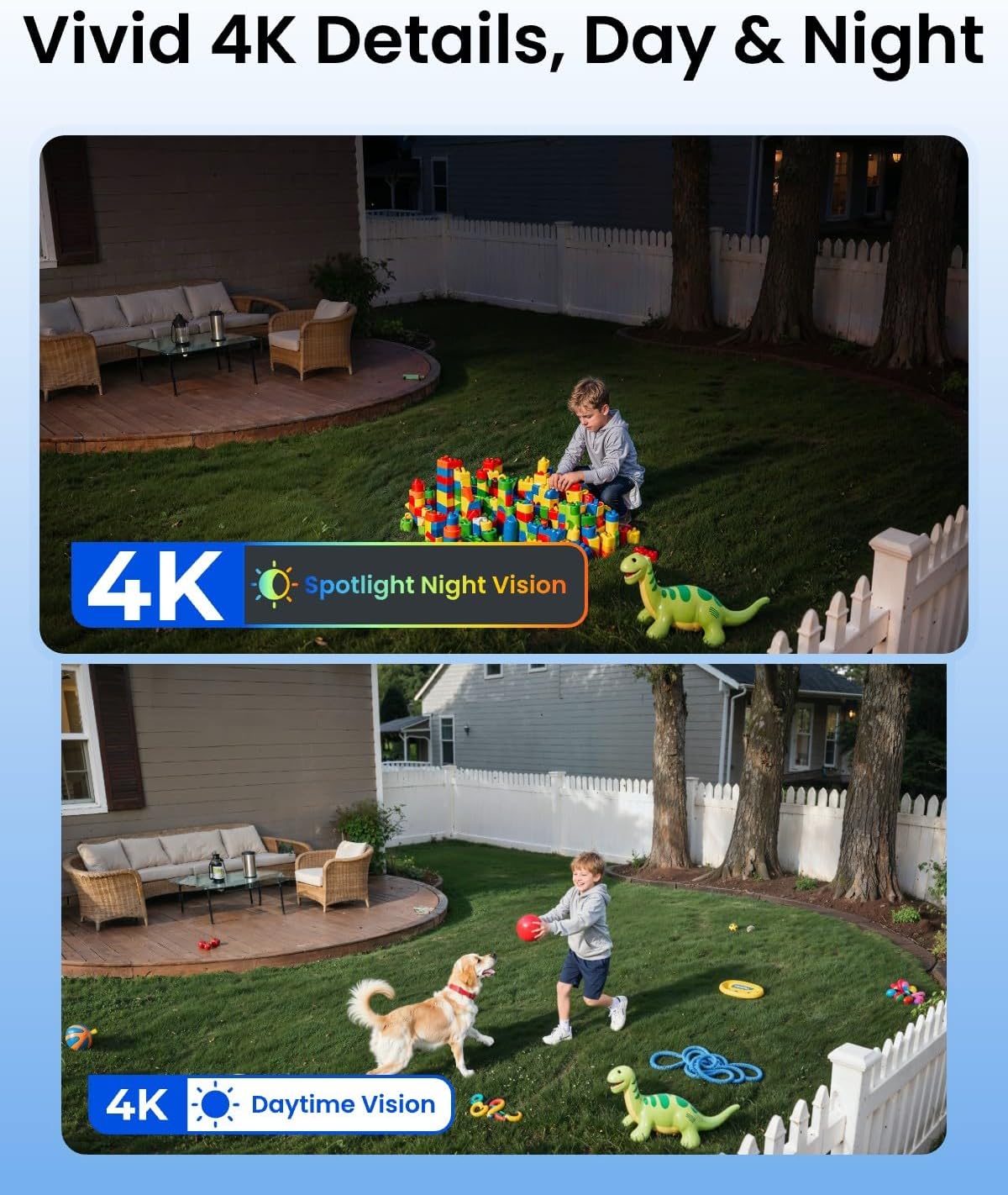 Kamera Keamanan Surya 4K Nirka - Home Security Cameras No Subscription ulasan dan harga
