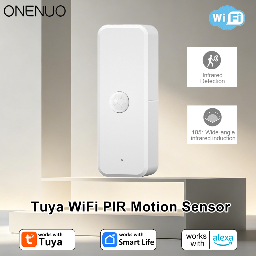 Detektor Gerakan PIR WiFi Tuya - Home Security App ulasan dan harga