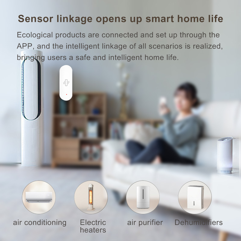 Sensor Getaran WiFi Tuya, Dete - Home Security App ulasan dan harga
