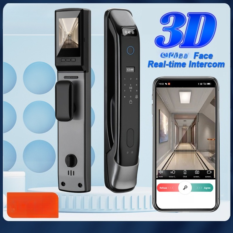 XSDTS DF03 Pengenalan Wajah 3D - Home Security Doors ulasan dan harga