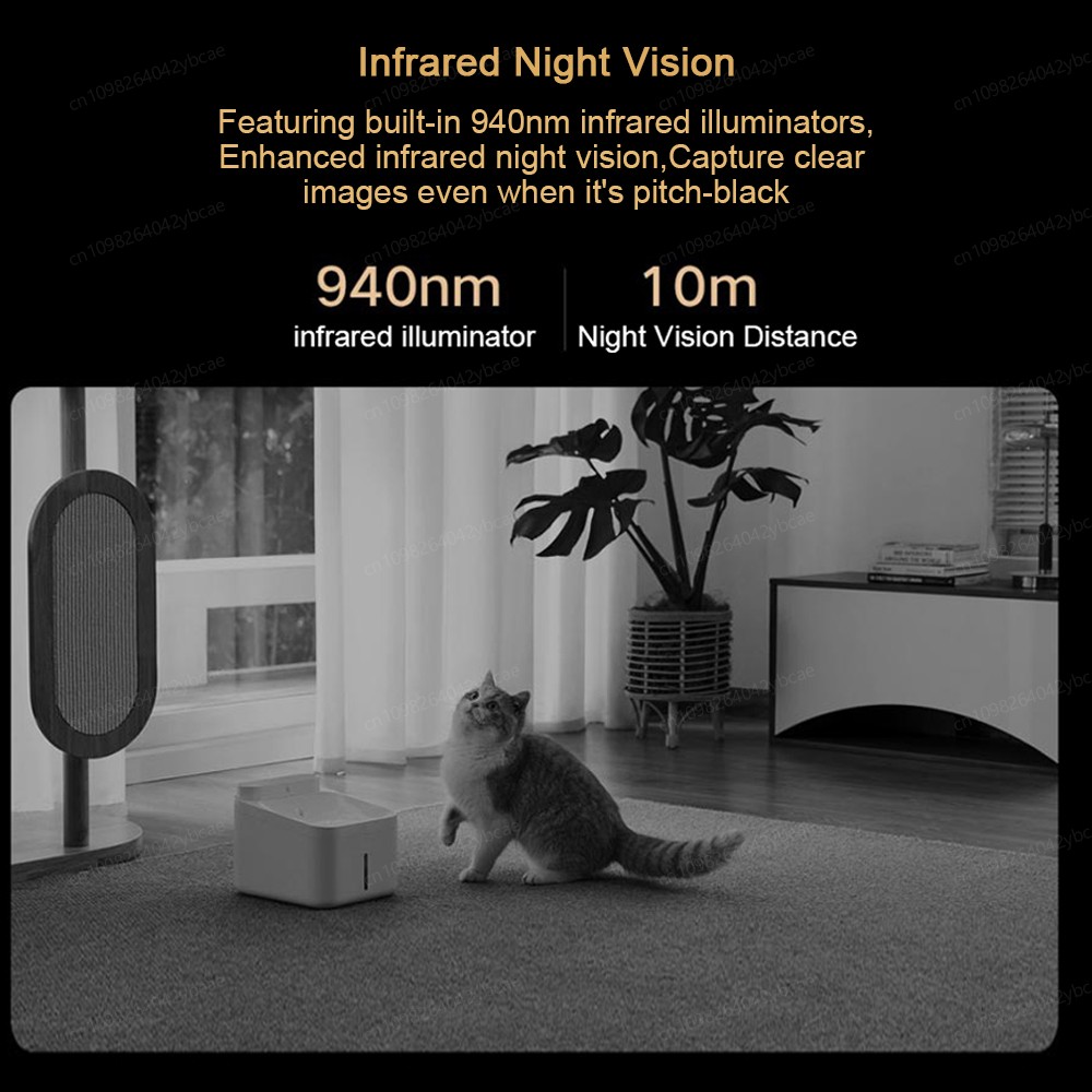 Kamera Pintar XIAOMI 4, Wi-Fi  - Home Security Camera Xiaomi Mi 360 ulasan dan harga