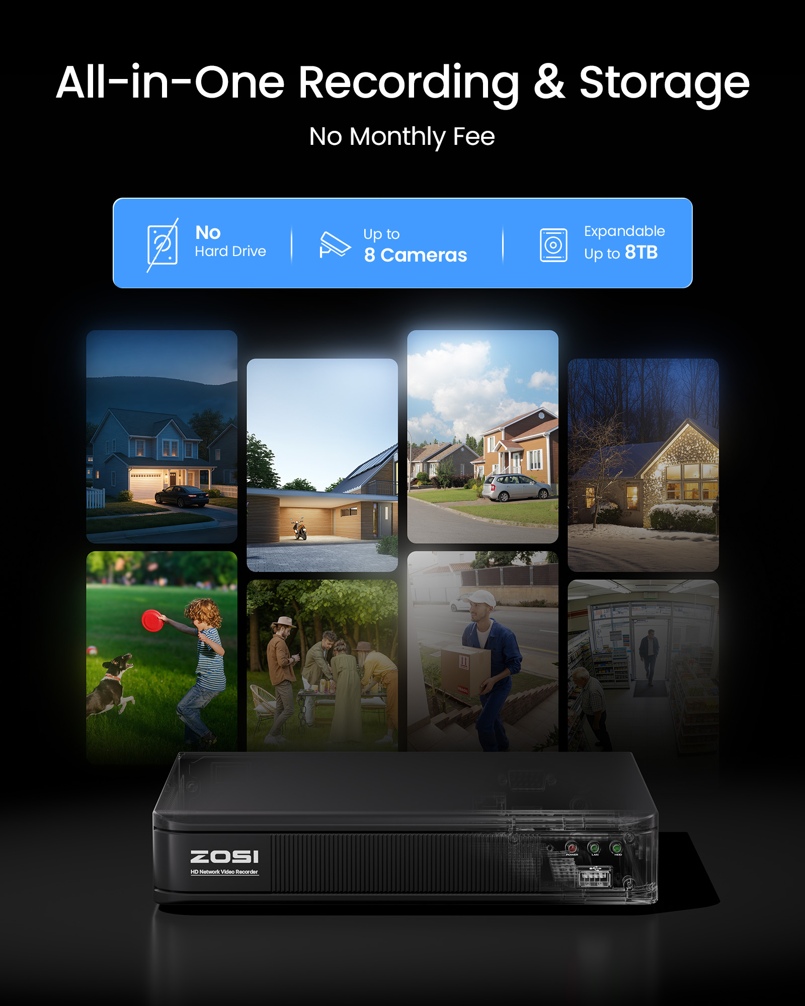 Sistem Kamera Keamanan CCTV Be - Home Security Packages ulasan dan harga