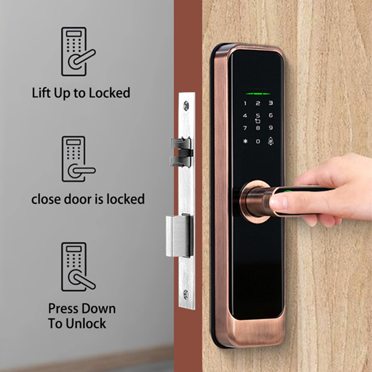 Kunci Pintu Digital Pintar den - Home Security Doors ulasan dan harga