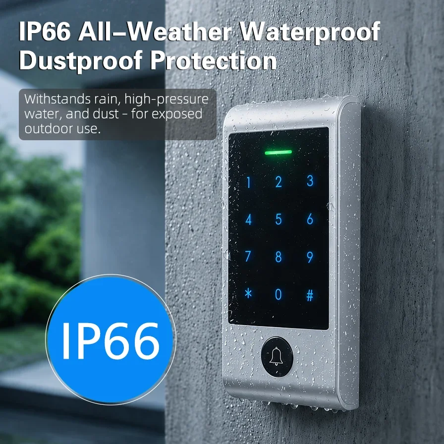 Sistem Akses Keypad Sentuh Kon - Home Security Doors ulasan dan harga
