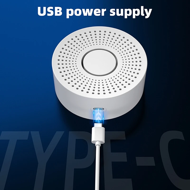 Sensor Pintu WiFi Tuya Rumah P - Home Security Alarm System ulasan dan harga