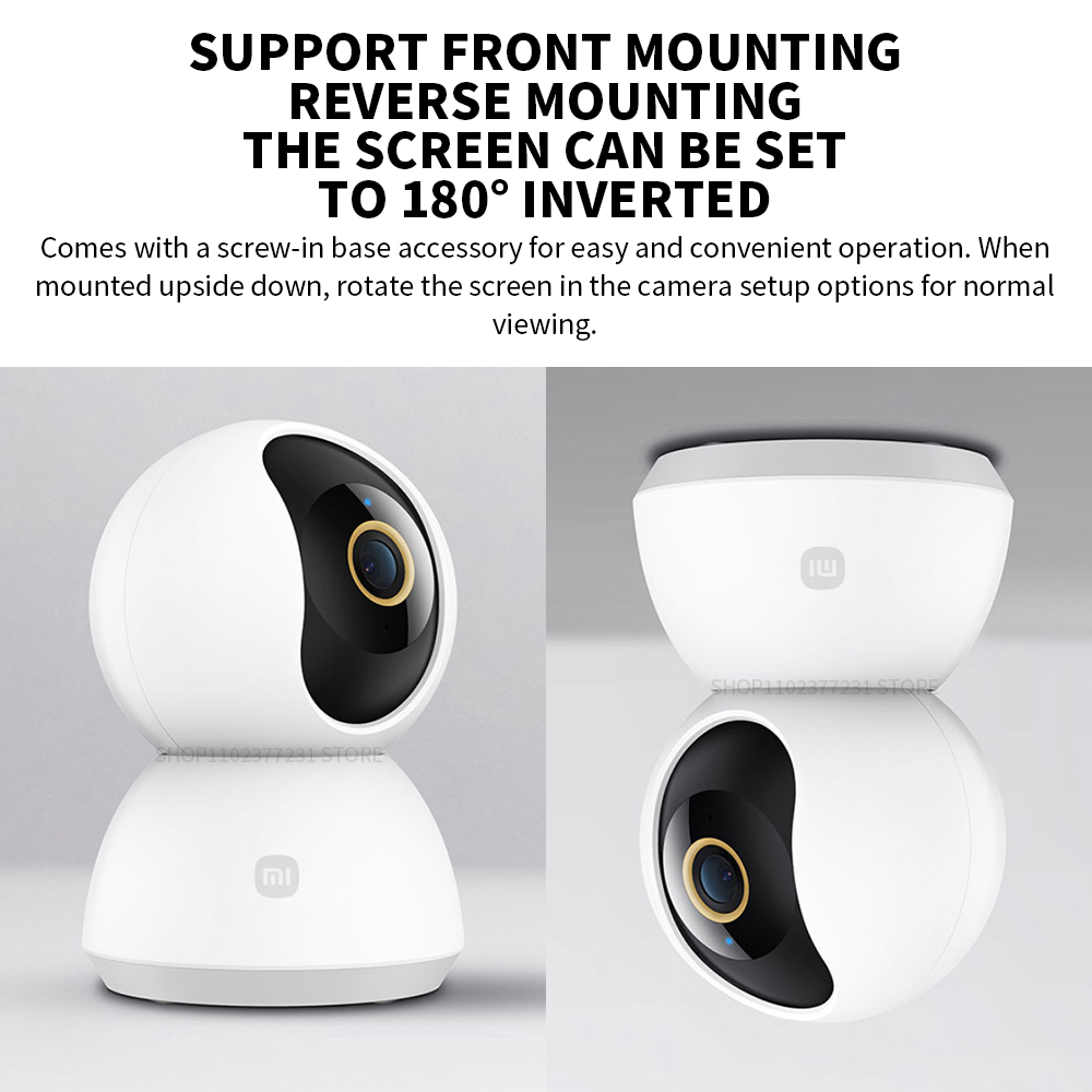 Xiaomi 360 °   Kamera Keamanan - Home Security Camera Xiaomi Mi 360 ulasan dan harga