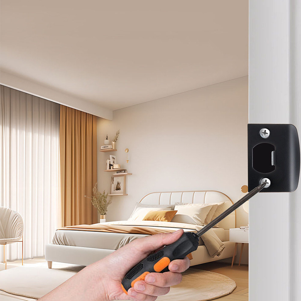 2Pcs Pelat Pengaman Pintu Stai - Home Security Doors ulasan dan harga