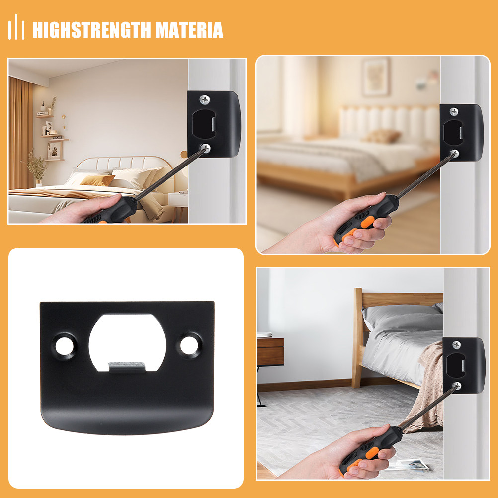 2Pcs Pelat Pengaman Pintu Stai - Home Security Doors ulasan dan harga