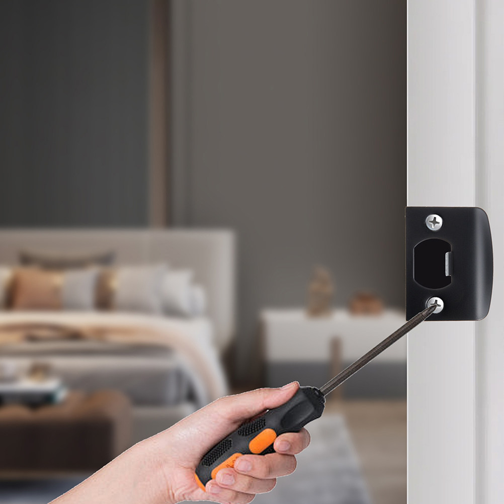 2Pcs Pelat Pengaman Pintu Stai - Home Security Doors ulasan dan harga