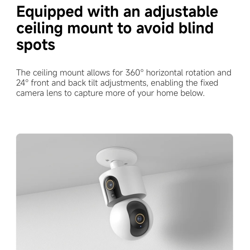 Kamera Pintar Xiaomi C500 Vers - Home Security Camera Xiaomi Mi 360 ulasan dan harga