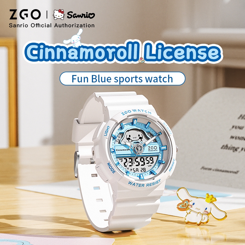ZGO X Sanrio Cinnamoroll jam e - Home Security Electronics ulasan dan harga