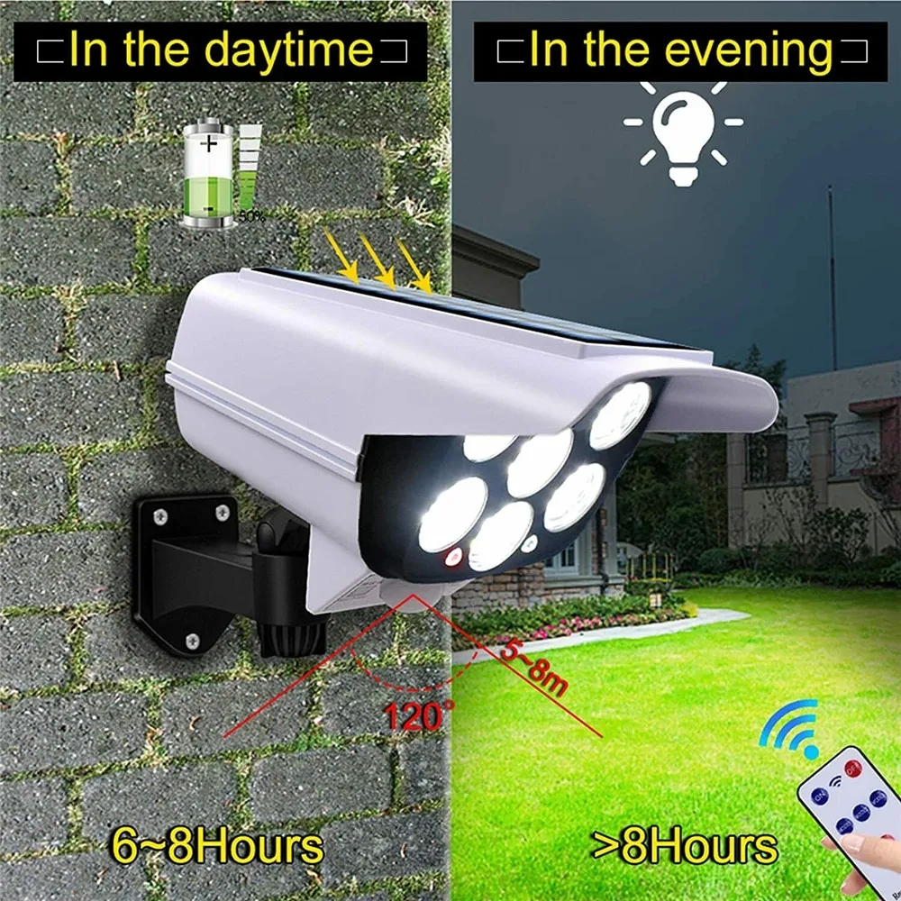 Lampu LED 77 nirkabel luar rua - Home Security Packages ulasan dan harga