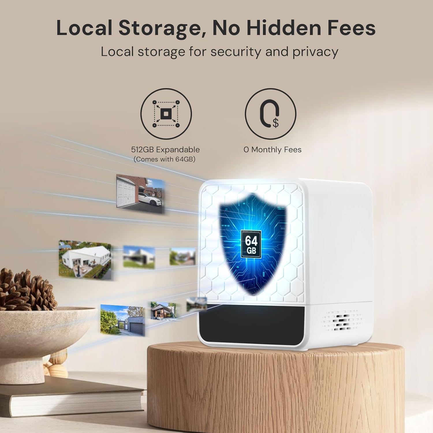 Sistem Kamera Keamanan Tenaga  - Home Security Cameras No Subscription ulasan dan harga
