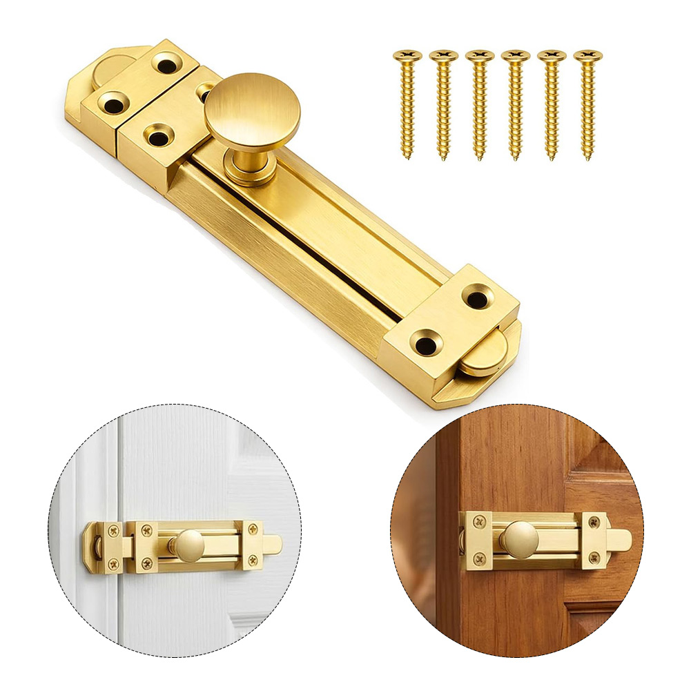 Kunci Pintu Geser Kuningan Pad - Home Security Doors ulasan dan harga