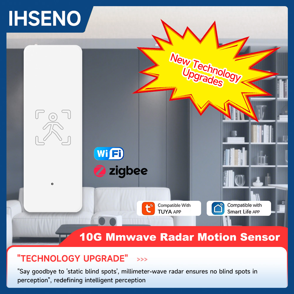 IHSENO Tuya ZigBee Sensor Keha - Home Security App ulasan dan harga