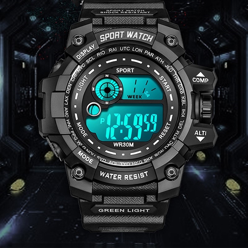 Jam Tangan Digital Anak-anak J - Home Security Electronics ulasan dan harga