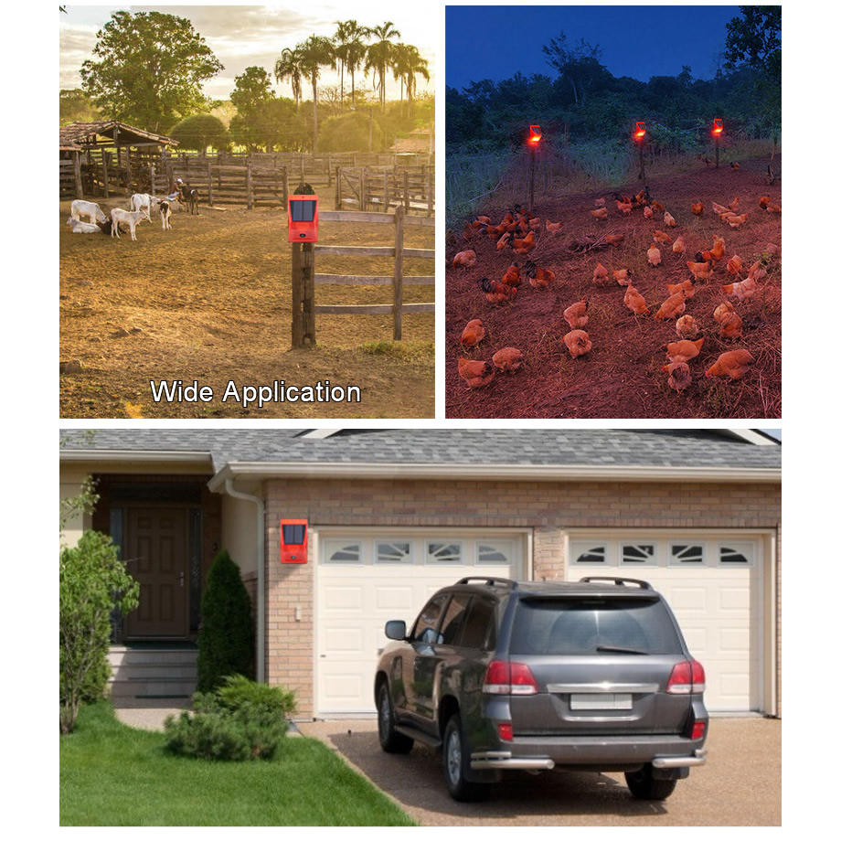 Sistem Alarm Strobo Siren Dete - Home Security Yard Sensors ulasan dan harga