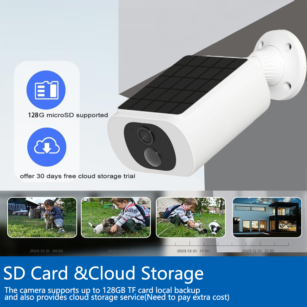 Kamera Keamanan Tenaga Surya T - Home Security Packages ulasan dan harga