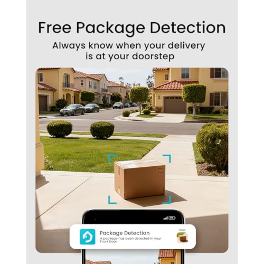 Kamera bel pintu nirkabel untu - Home Security Cameras No Subscription ulasan dan harga