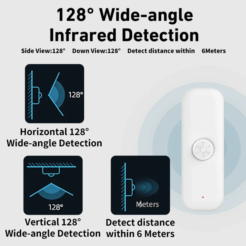Tuya Sensor gerak WiFI PIR tub - Home Security App ulasan dan harga