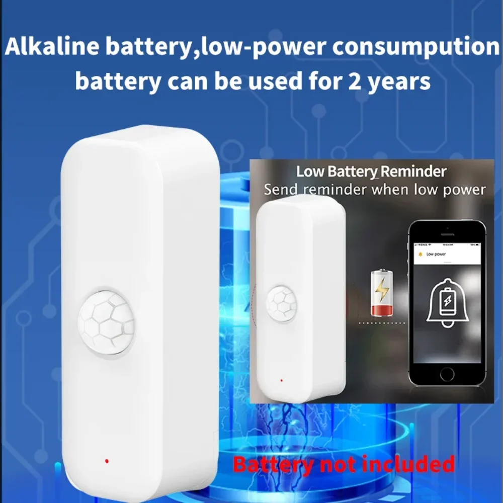 Tuya Sensor gerak WiFI PIR tub - Home Security App ulasan dan harga
