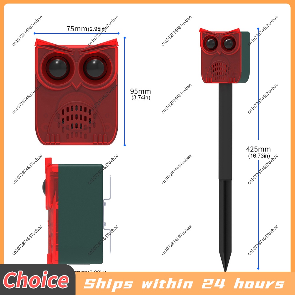 Alarm Sensor Gerak Surya Suara - Home Security Yard Sensors ulasan dan harga