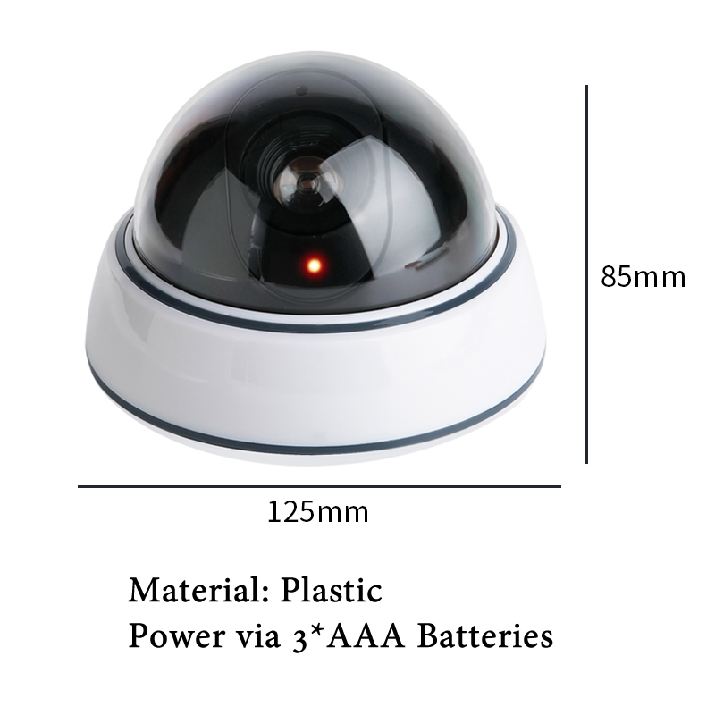 Kamera Kubah Palsu Hitam/Putih - Home Security Packages ulasan dan harga